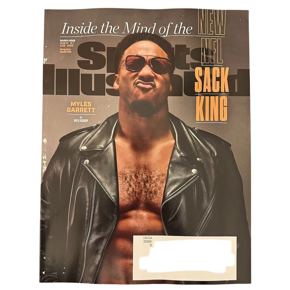 Sports Illustrated Magazine March 2026 Inside the Mind of New NFL Myles Garrett